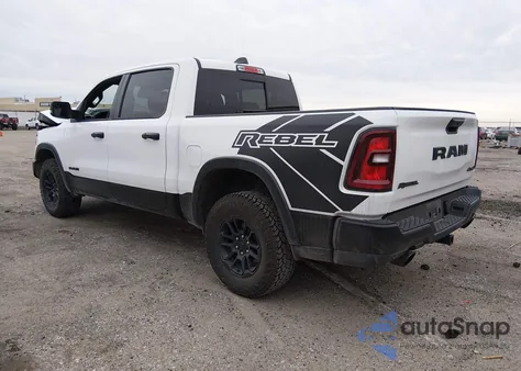 2025 Ram 1500 Rebel 4X4 5'7 Box z USA, uszkodzony, nr VIN 1C6SRFLP8SN574613